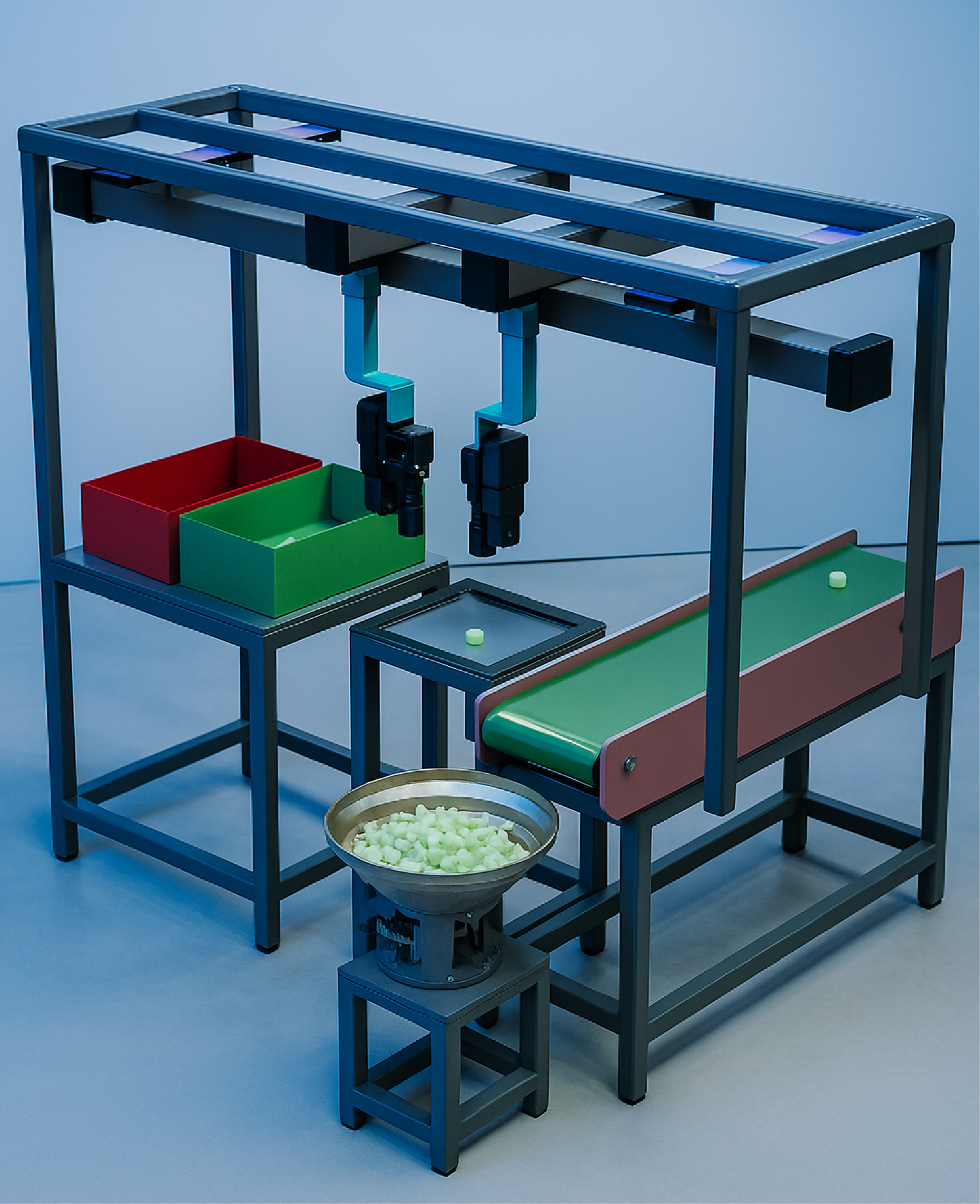 Advanced tire inspection machine with AI technology