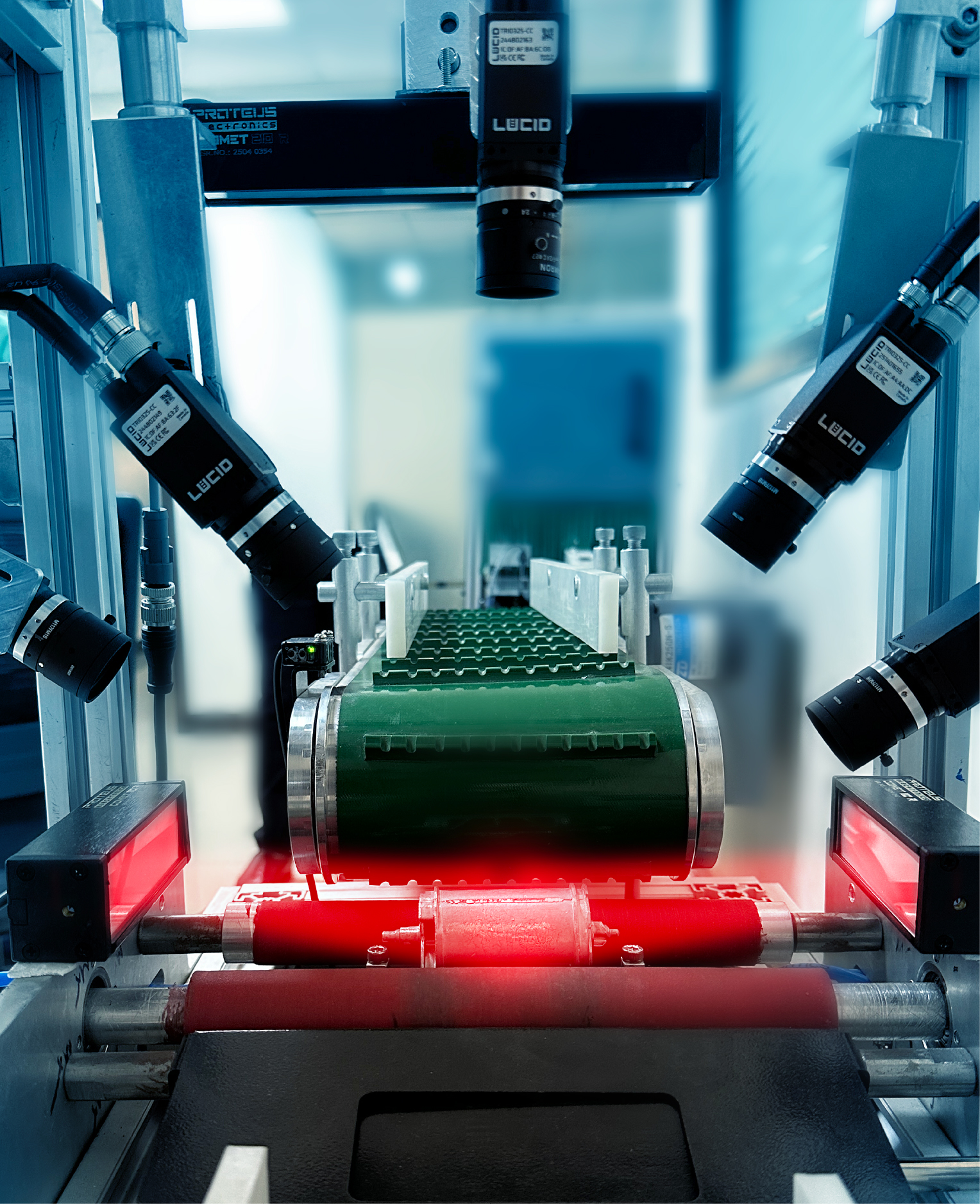 Advanced tire inspection machine with AI technology